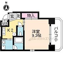 京都府京都市上京区千本通寺之内下る花車町（賃貸マンション1K・2階・30.19㎡） その2