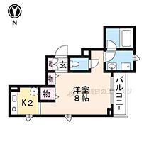 シャーメゾンろくはら 202 ｜ 京都府京都市東山区六波羅裏門通東入2丁目竹村町（賃貸マンション1R・2階・29.25㎡） その2