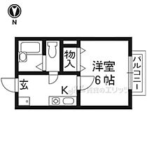 ハイム中大路 101 ｜ 京都府京都市左京区吉田中大路町（賃貸アパート1K・1階・18.00㎡） その2