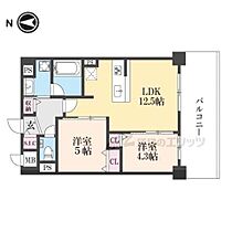 京都府京都市東山区三条通白川橋東入五軒町（賃貸マンション2LDK・4階・51.74㎡） その2