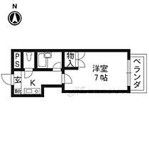 セカンドコンフォート 207 ｜ 京都府京都市中京区猪熊通御池下ル三坊猪熊町南組（賃貸マンション1K・2階・21.00㎡） その1