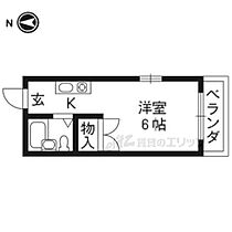 京都府京都市北区上賀茂松本町（賃貸マンション1K・2階・18.60㎡） その2