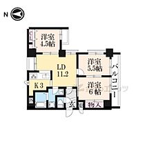 フィエルテ四条烏丸シュッド  ｜ 京都府京都市中京区小結棚町（賃貸マンション3LDK・9階・60.00㎡） その2