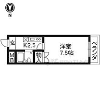 コーポフナコシ 406 ｜ 京都府京都市中京区衣棚通丸太町下ル玉植町（賃貸マンション1K・4階・18.30㎡） その2