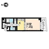 京都府京都市左京区下鴨西本町（賃貸マンション1K・2階・20.54㎡） その2