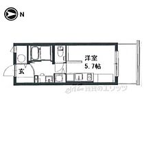 ライオンズマンション京都烏丸  ｜ 京都府京都市上京区塔之段寺町今出川上る4丁目西入る毘沙門町（賃貸マンション1K・1階・20.91㎡） その2