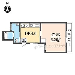間取図画像 1DK