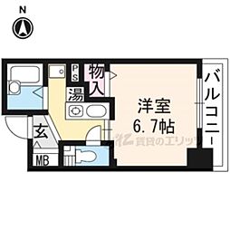 間取図画像 1K