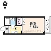 カサブランカ3 101 ｜ 京都府京都市山科区東野南井ノ上町（賃貸マンション1K・1階・16.00㎡） その2