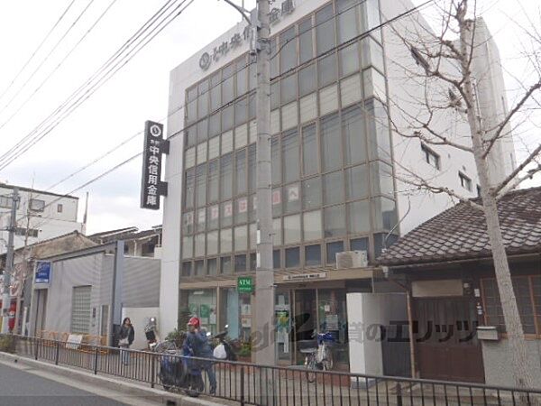 京都中央信用金庫　御陵支店まで700メートル