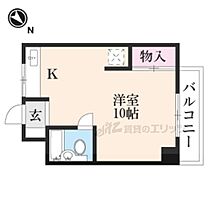 京都府京都市山科区北花山大林町（賃貸マンション1R・5階・24.30㎡） その2