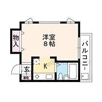 ラピスヤン東野 201 ｜ 京都府京都市山科区東野中井ノ上町（賃貸アパート1K・2階・21.42㎡） その2