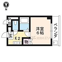 京都府京都市山科区音羽前出町（賃貸マンション1K・1階・17.30㎡） その2