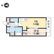 京都府京都市山科区厨子奥矢倉町（賃貸マンション1DK・1階・25.16㎡） その2