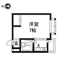 京都府京都市山科区竹鼻外田町（賃貸マンション1R・1階・19.00㎡） その1