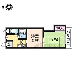 ＡＤＯＶＡＮＣＥ・I 3階2Kの間取り