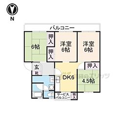 🉐敷金礼金0円！🉐醍醐上ノ山団地B3棟