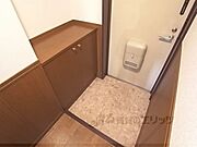下駄箱あります。