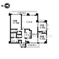 RESIDIA御所東9階43.2万円