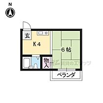 京都府京都市山科区西野山階町（賃貸アパート1K・2階・17.82㎡） その2