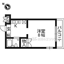 サン嵐山 401 ｜ 京都府京都市西京区嵐山中尾下町（賃貸マンション1K・4階・23.00㎡） その2