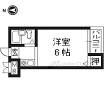 檸檬ハウス 205 ｜ 京都府京都市北区平野東柳町（賃貸アパート1K・2階・16.96㎡） その2