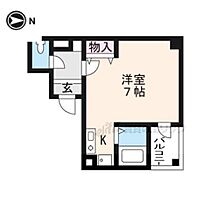 メゾンＨＩＫＯＹＡ 203 ｜ 京都府京都市中京区西ノ京中保町（賃貸マンション1R・2階・24.30㎡） その2