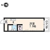 シャルム太秦 201 ｜ 京都府京都市右京区太秦堀ケ内町（賃貸マンション1K・2階・20.65㎡） その2