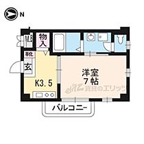 ブライト・ストーン太秦 301 ｜ 京都府京都市右京区太秦青木元町（賃貸マンション1K・3階・24.36㎡） その2