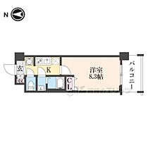 京都府京都市下京区西七条石井町（賃貸マンション1K・7階・25.80㎡） その2