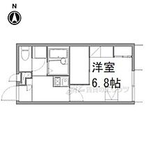 レオパレス嵯峨野 203 ｜ 京都府京都市右京区嵯峨野六反田町（賃貸アパート1K・2階・20.28㎡） その1