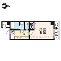 京都府京都市上京区寺之内通千本東入新猪熊町（賃貸マンション1K・4階・22.91㎡） その2