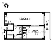 ベルジュール小嶋 502 ｜ 京都府京都市西京区山田大吉見町（賃貸マンション1LDK・5階・46.75㎡） その2