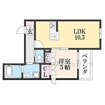 京都府京都市西京区桂坤町（賃貸マンション1LDK・2階・40.86㎡） その2