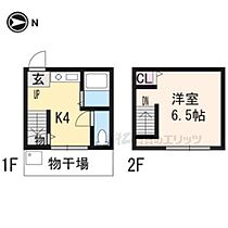 101’ＳＴメイフラワー 123 ｜ 京都府京都市右京区太秦開日町（賃貸アパート1K・1階・22.68㎡） その2