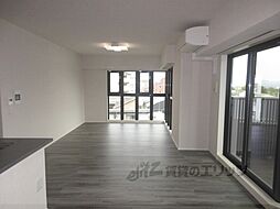 ライオンズ嵯峨天龍寺若宮東の邸 4階3LDKのリビング/ダイニング