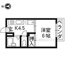 京都府京都市伏見区御駕籠町（賃貸アパート1K・2階・21.00㎡） その2