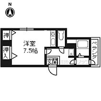 京都府向日市森本町前田（賃貸マンション1K・3階・24.74㎡） その2