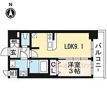 プレサンスTHEKYOTO澄華  ｜ 京都府京都市南区東九条西河辺町（賃貸マンション1LDK・7階・30.42㎡） その2