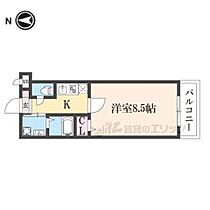 京都府京都市伏見区深草飯食町（賃貸マンション1K・4階・25.28㎡） その2