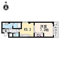 ＡＣ.ＣＯＵＲＴ 201 ｜ 京都府京都市伏見区石田森南町（賃貸アパート1DK・2階・34.78㎡） その2