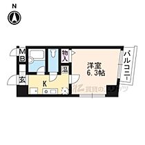 京都府京都市東山区泉涌寺門前町（賃貸マンション1K・5階・19.99㎡） その2