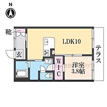 京都府向日市寺戸町渋川（賃貸アパート1LDK・1階・35.00㎡） その2