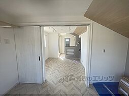 ボヌールハウス京都稲荷 1A 地下1階1LDKのリビング/ダイニング