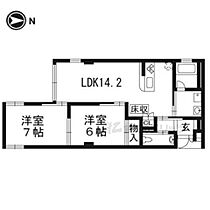 ヴィラスタジオーネ御所南 101 ｜ 京都府京都市中京区押小路通柳馬場東入ル橘町（賃貸マンション2LDK・1階・61.68㎡） その2