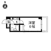 ＤＥＴＯＭ－1一条通  ｜ 京都府京都市上京区福大明神町（賃貸マンション1K・5階・18.20㎡） その2