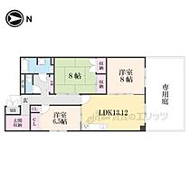 京都府京都市上京区西今小路町（賃貸マンション3LDK・1階・86.25㎡） その2