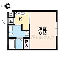 ヴィラコート烏丸七条 105 ｜ 京都府京都市下京区間之町上珠数屋町下る打越町（賃貸マンション1K・1階・22.77㎡） その2