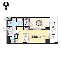 京都府京都市上京区北伊勢殿構町（賃貸マンション1LDK・7階・41.33㎡） その2