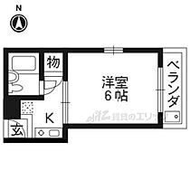 京都府京都市左京区聖護院川原町（賃貸マンション1K・2階・19.40㎡） その2